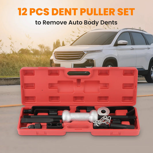 18Pcs Slide Hammer Dent Puller Auto Body Repair Kit Set - Jimmys Supplies