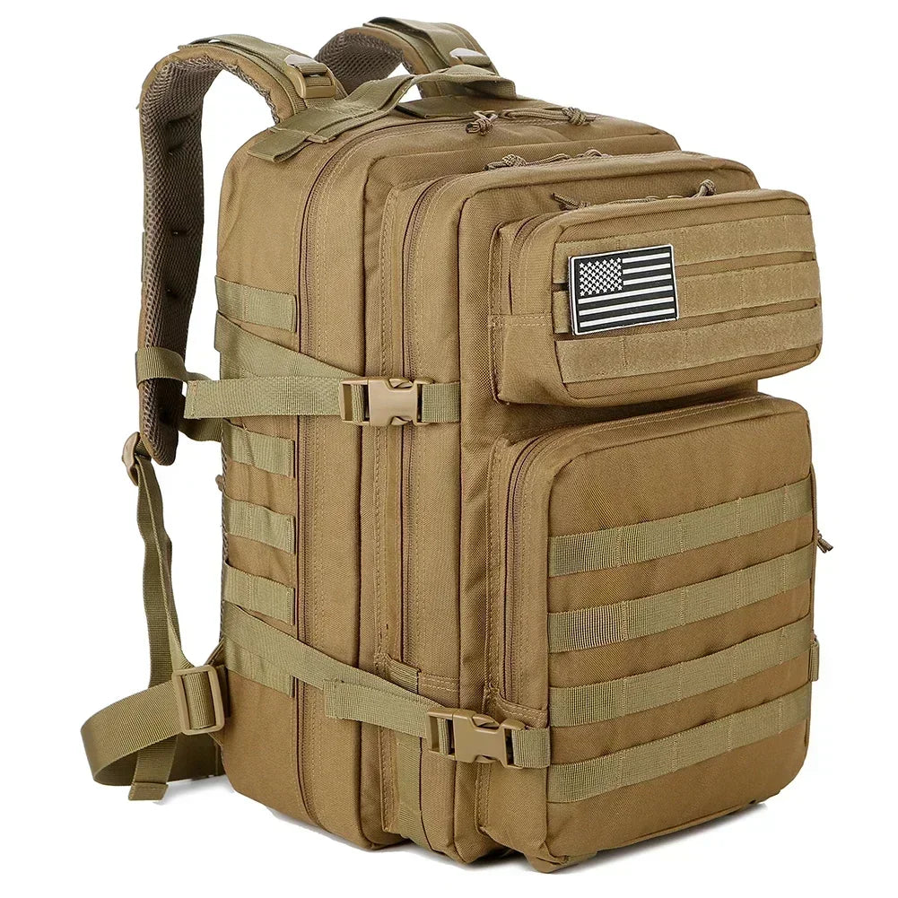 45L Hunting Large Capacity Outdoor Tactical Backpacks for men/Women 3 Days Gym Hiking Ba For Trekking Camping daypack back pack - Jimmys Supplies