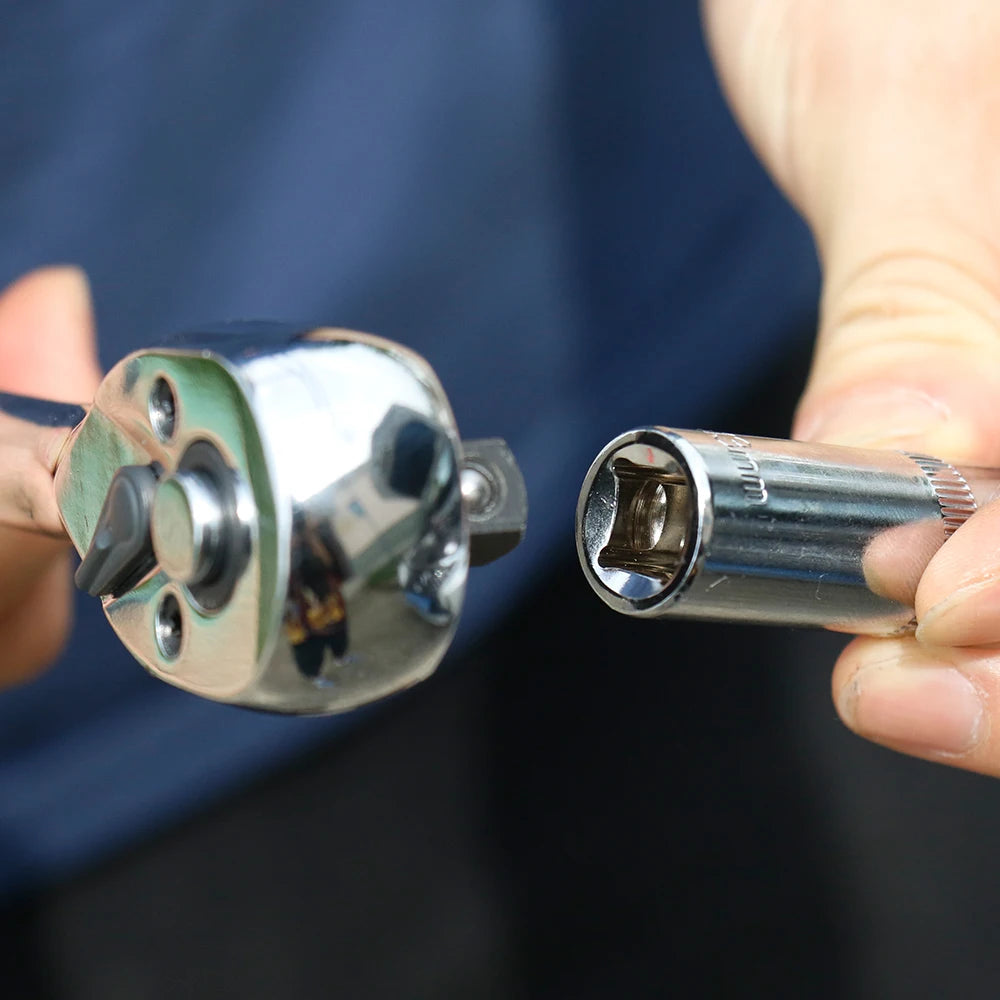 100T 1/4 3/8 1/2 100 Teeth Quick Rachet Socket Wrench - Jimmys Supplies
