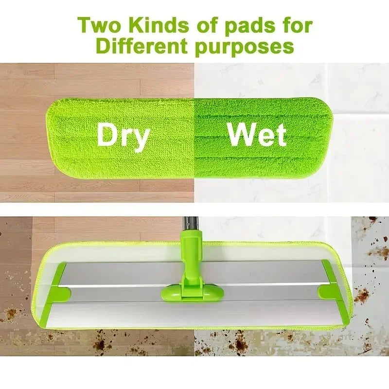 Floor Washing Microfiber Flat Mop Slippers Broom Home Essentials Practical Easy Cleaning Tools Multifunctional Duster - Jimmys Supplies