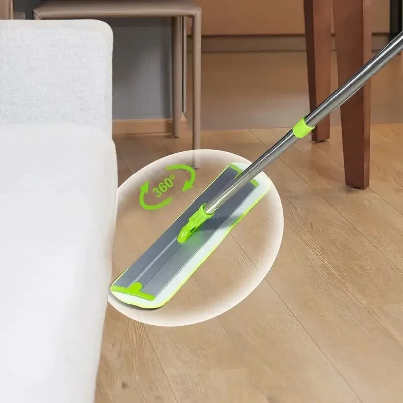 Floor Washing Microfiber Flat Mop Slippers Broom Home Essentials Practical Easy Cleaning Tools Multifunctional Duster - Jimmys Supplies