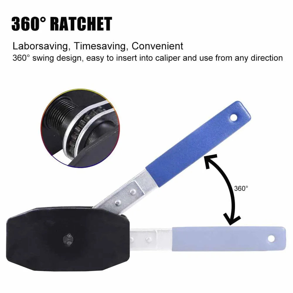 Brake Piston Caliper Press Tool Steel Car Ratchet Pad Spreader - Jimmys Supplies