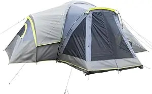 8/10 Person Camping Tent, Large Family Tent with Rainfly - Jimmys Supplies