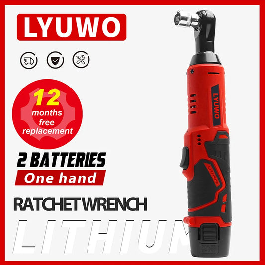 LYUWO 3/8 Rechargeable Electric Ratchet Set and Tool - Jimmys Supplies