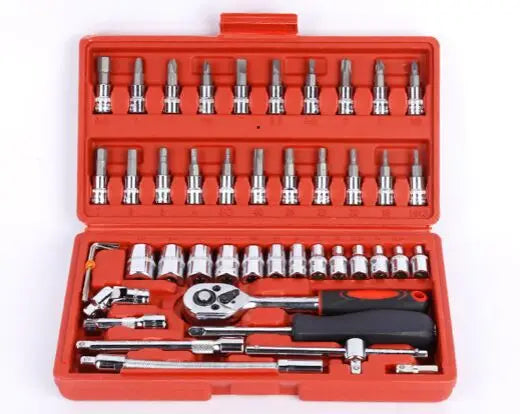 151 Pcs Household Hardware Tool Combination Set  socket wrench tool box set hardware kit complete set caja de herramientas 드릴