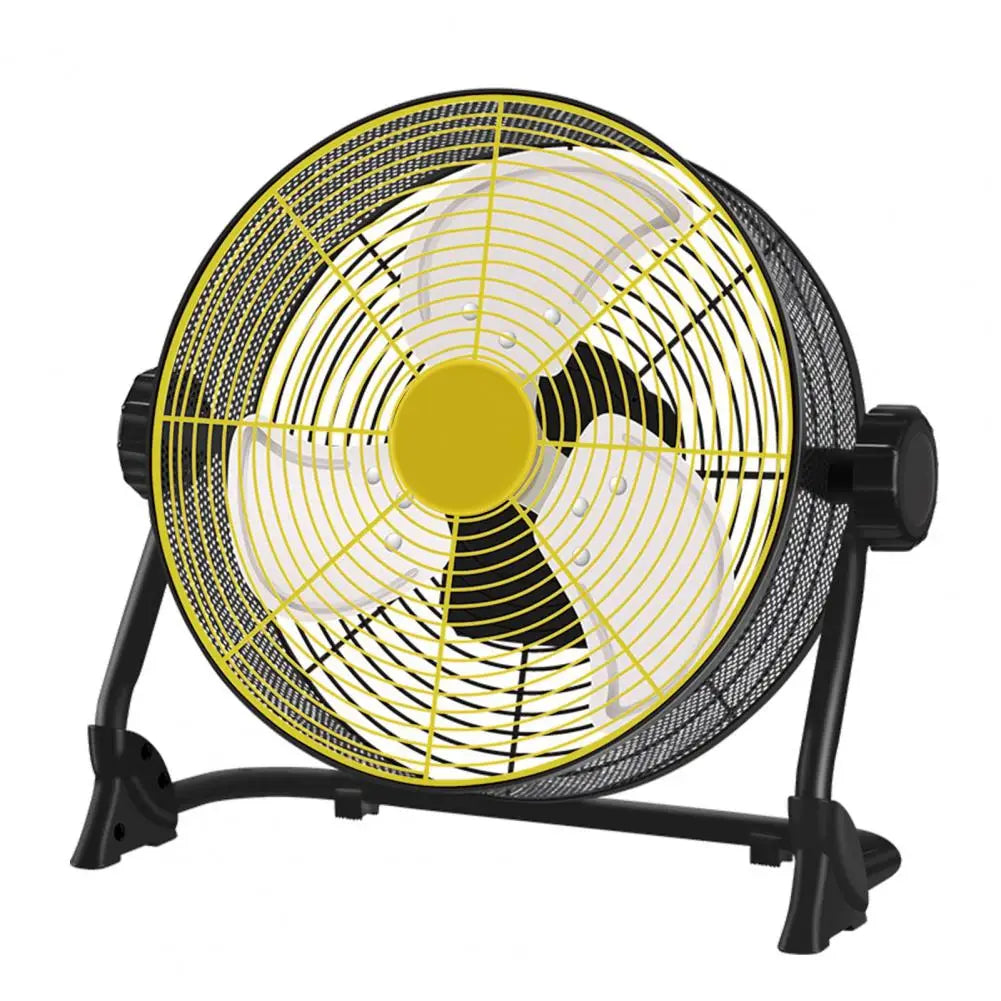 12 Inch Rechargeable Battery Camping Floor Fan High Velocity Portable Outdoor Fan with Metal Blade - Jimmys Supplies