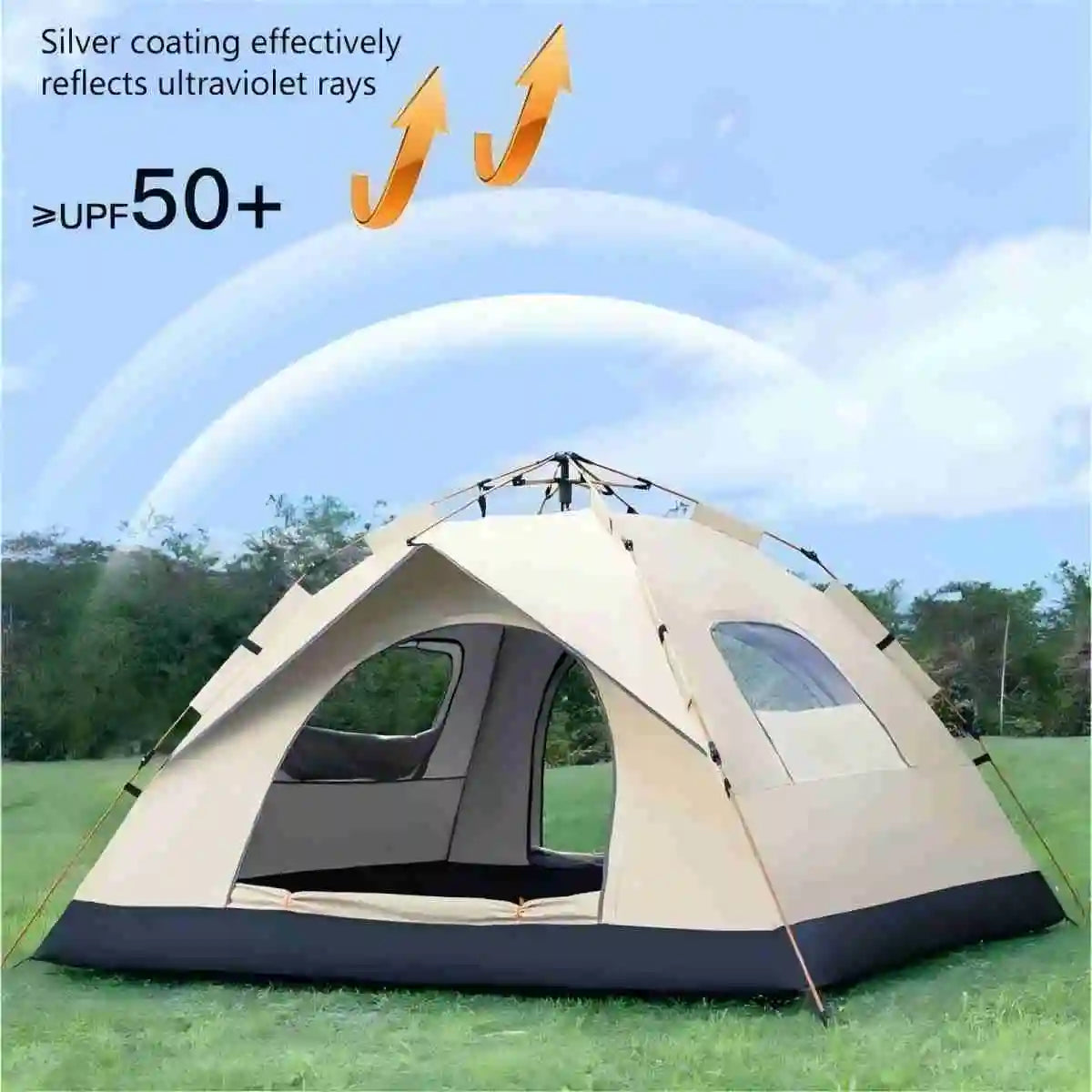 Outdoor Shelter Sunshade Self-Driving Travel Camping Tent - Jimmys Supplies