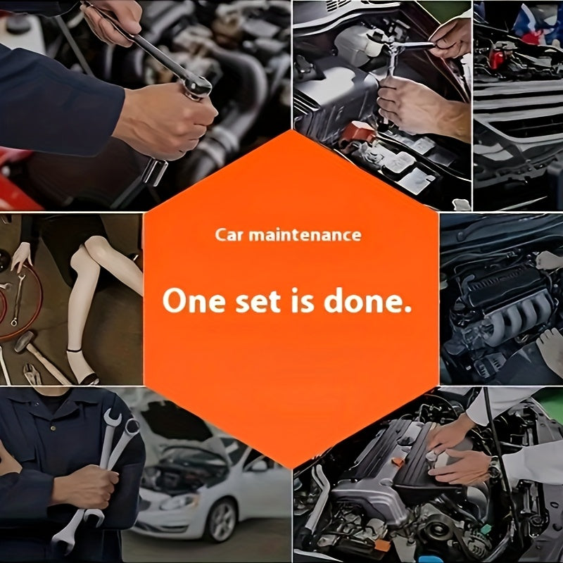 53 Piece 216 Piece Cr-V Impact Socket Set 3/8 Inch Drive 6 Point Design SAE 5/16 Inch to 3/4 Inch and Metric 8 to 22mm Sizes Includes Ratchet Handle Extension Bar Joint and Gloves - Jimmys Supplies